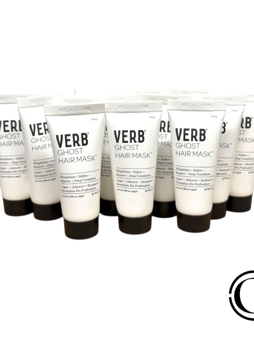 PACK OF 20 Verb Ghost Mask Hair Treatment Deep Conditioner Vegan 0.68 oz each